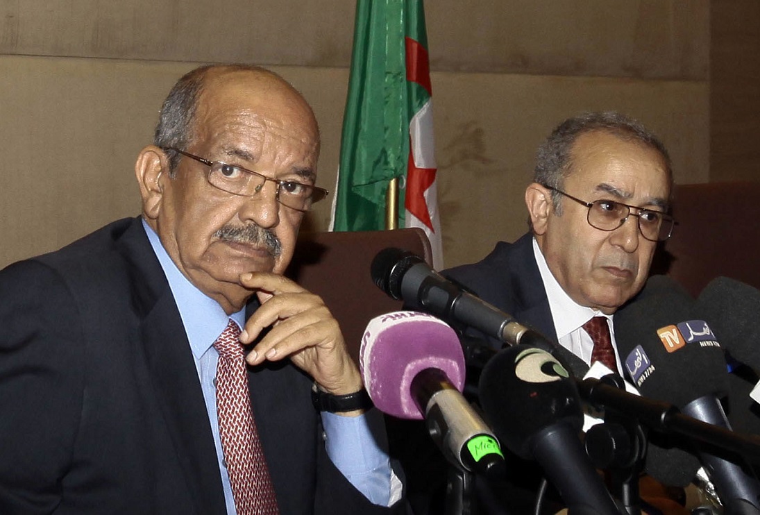 Abdelkader Messahel et Ramtane Lamamra. New Press